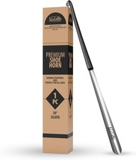Velette Metal Shoe Horn Long Handle for Seniors - 30" Extra Horn...