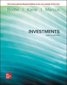 Investments von Bodie, Zvi, Kane, Alex | Buch | Zustand gut
