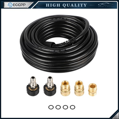 #ad High Pressure Washer Hose 50ft 3200 PSI M22 14MM Power Washer Extension Hose $40.59