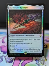 MTG Dominaria Regular- Blackblade Reforged 211 Foil