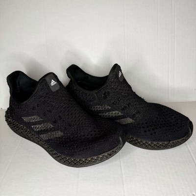 Adidas Futurecraft 4D Shoes Men's US 7.5 Core Black Black Q46228 Activewear Run