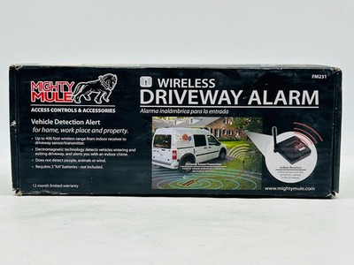 #ad Mighty Mule Wireless Driveway Alarm System FM231 $58.99