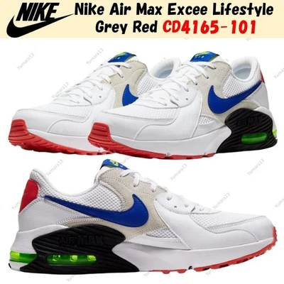 Taille homme Nike Air Max Excee Lifestyle gris rouge CD4165-101 - Photo 1/4