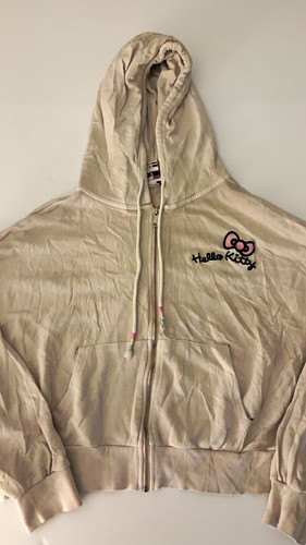 Forever 21 Hello Kitty & Friends Full Zip Hooded Graphic Hoodie Pockets M