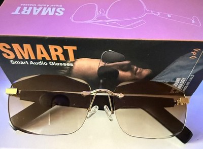 SG-17 Pro Smart Blue Light Glasses   HD Audio, Voice call Stylish Design 