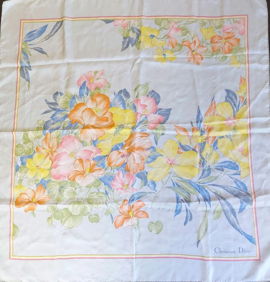 Christian Dior grande écharpe 75cm 29