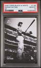 2025 Topps Black and White Baseball Shohei Ohtani #1- SP psa 10