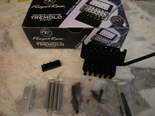 GENUINE FLOYD ROSE SPECIAL TREMOLO BLACK W/ SR3 43MM LOCKING NUT FRTS2000 