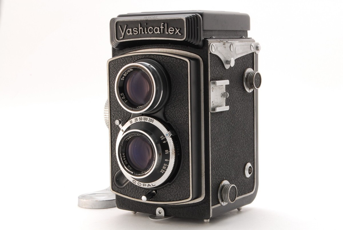 ヤシカ二眼レフ　YASHICAFLEX 6x6 TLR FILM CAMERA Excellent+++++ YashicaFlex Model A Twin Lens Reflex TLR 6x6 Camera