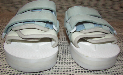 Suicoke Beige and Metallic Slide Sandals Suicoke MOTO-VS Sandal - Beige | Garmentory main image 3