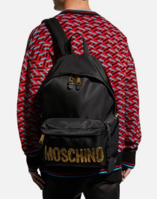 MOSCHINO Nylon Backpack NWT NWT Moschino Quilted Nylon Backpack MSRP$755 | eBay main image 2