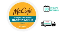 🆕☕ McCafe Cafe Con Leche  Keurig Coffee K-cups  