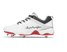 Ringor Softball Cleats Flite Spike Soundwaves Sam Fischer 52 - Sz 8 - $175 Ret