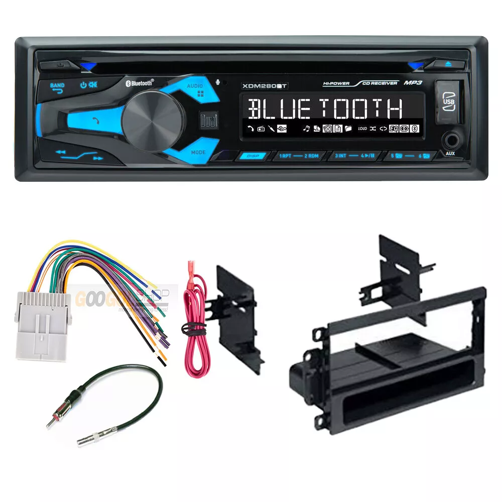Chevrolet 2003 2006 silverado 1500 car radio outlet stereo cd player dash install mounting kit harness
