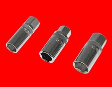 3 Stück Zündkerzen Steckschlüssel Kerzen Stecknuss Schlüssel 16mm 18mm 21mm YT