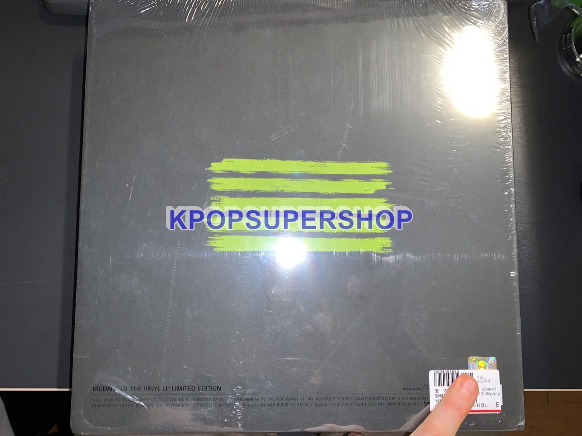 BIGBANG 10 The Vinyl 2 LP Limited Edition New Sealed Rare BIGBANG 10 The Vinyl 2 LP Limited Edition New Sealed Rare