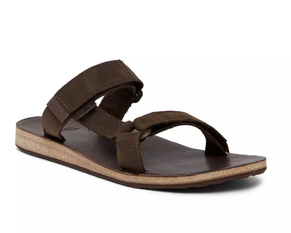 TEVA UNIVERSAL SLIDE SANDALS MENS 14 1011503 BROWN | eBay