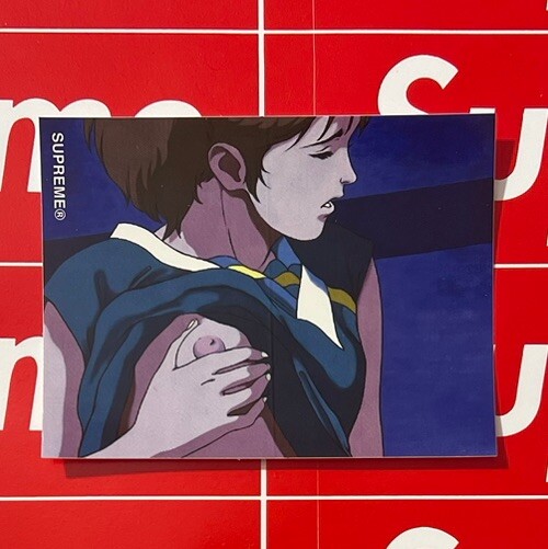 Supreme Toshio Maeda Overfiend Touch Sticker FW15 Authentic New