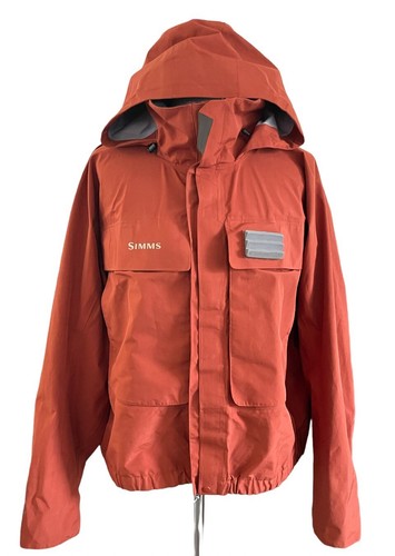 simms orange jacket