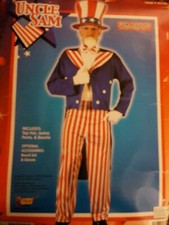 NEW IN PACKAGE Classic Uncle Sam Costume