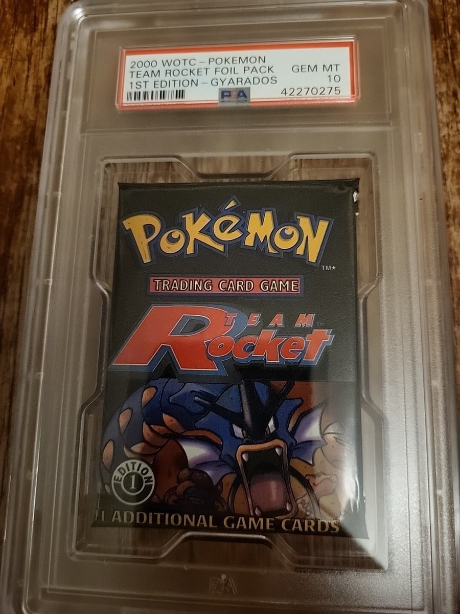 1st Edition Pokemon Team Rocket Psa 10 Sealed Booster Pack | eBay UK