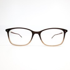 Cole Haan Eyeglasses Frames CH5030 206 Brown Gold Cat Eye Full Rim 53-17-135