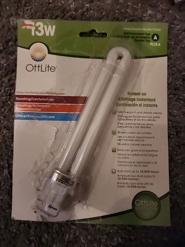 OttLite Illumination Bulb Replacement Type - 13W - PL13-A