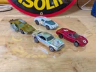 Vintage Original Lot x4 Hot Wheels Redlines Heavy Chevy Crew Car Side Kick Mk IV