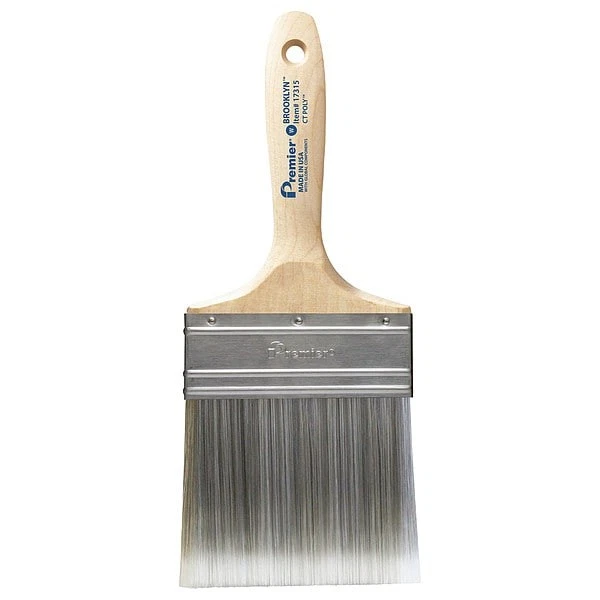 Premier 17315 4" Wall Soft, Polyester Bristle, Paint Brush, Hardwood Handle - Imagem 2 de 2