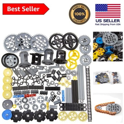 Fun 118PCS Technic Gears and Axles for Kids - Foster Creativity and STEM Skills