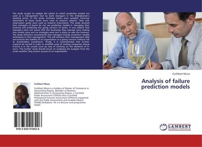 Analysis of failure prediction models Cuthbert Muza