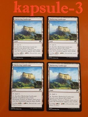 4x Sheltering Landscape | Modern Horizons 3 | MTG Magic Cards