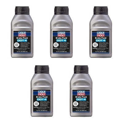 Liqui Moly 2500ml Brake Fluid DOT 4 (5x500ml)
