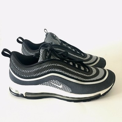 Nike Air Max 97 Ultra 17' Black Pure Platinum Mens Shoes 918356-001 Size 9