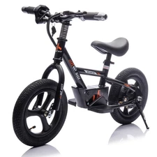 150W Motor 24V Kids Ride On Electric Balance Bike Height Adjustable Hand Brakes