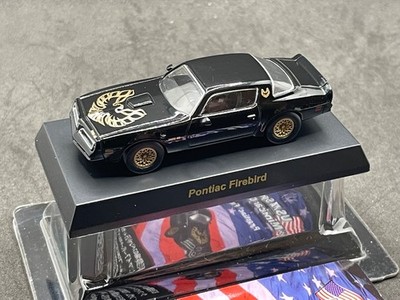 1/64 Kyosho USA Collection Pontiac Firebird Black diecast model car 31F1