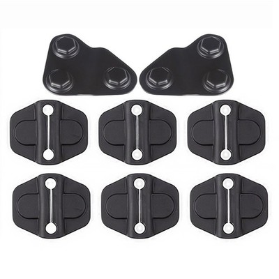 Door Lock Cover Screw Protector Trims for 2018-2023 Jeep Wrangler JL JT Willys