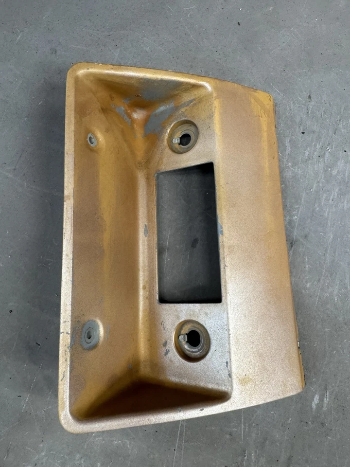 1972-1976 Ford Pinto Center Dash Radio Trim Bezel Molding Mercury Bobcat 1975 OE Foto 4 de 4