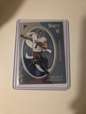 2023 Panini Select - Select Certified Rookies Bijan Robinson #CRO-BRO (RC)