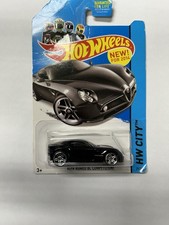2014 Hot Wheels ALFA ROMEO 8C COMPETIZIONE HW City Black 29/250 PR5's