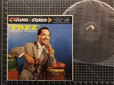 PEREZ PRADO Prez LP 1957 VG+/VG+ CARLOS VIDAL Vinyl RAY RIVERA Rene Bloch