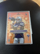 2024 Wild Card 5 Card Draw 4/5 Avery Johnson Orange Foil Rookie. rookie card picture
