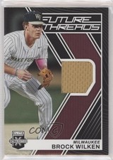 2023 Panini Elite Extra Edition Future Threads Brock Wilken #FT-BW 3tb