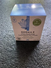 Derma E Ultra Hydrating Antioxidant Day Cream 2 oz Revive Dry Thirsty Skin 01/25