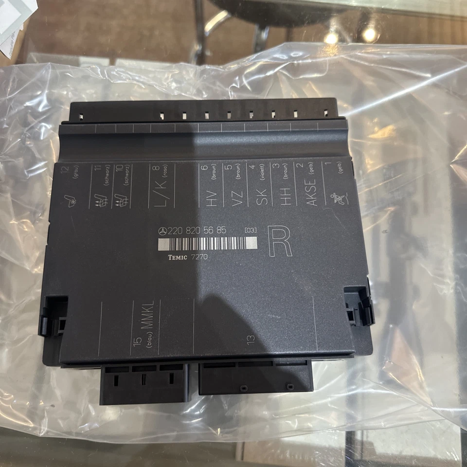 Módulo de control de asiento delantero derecho mercedes w220 s55 s600 s500 2003-06 2208205685 Foto 2 de 3