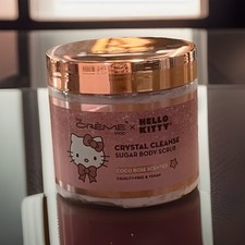 The Creme Shop x Hello Kitty Crystal Cleanse Sugar Body Scrub Coco Rose Scented