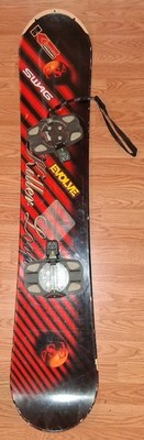 K2 FS4 SWAG SNOWBOARD KILLER LOOP 153 CM DNR INTERFACE BINDINGS SER# 7K916046
