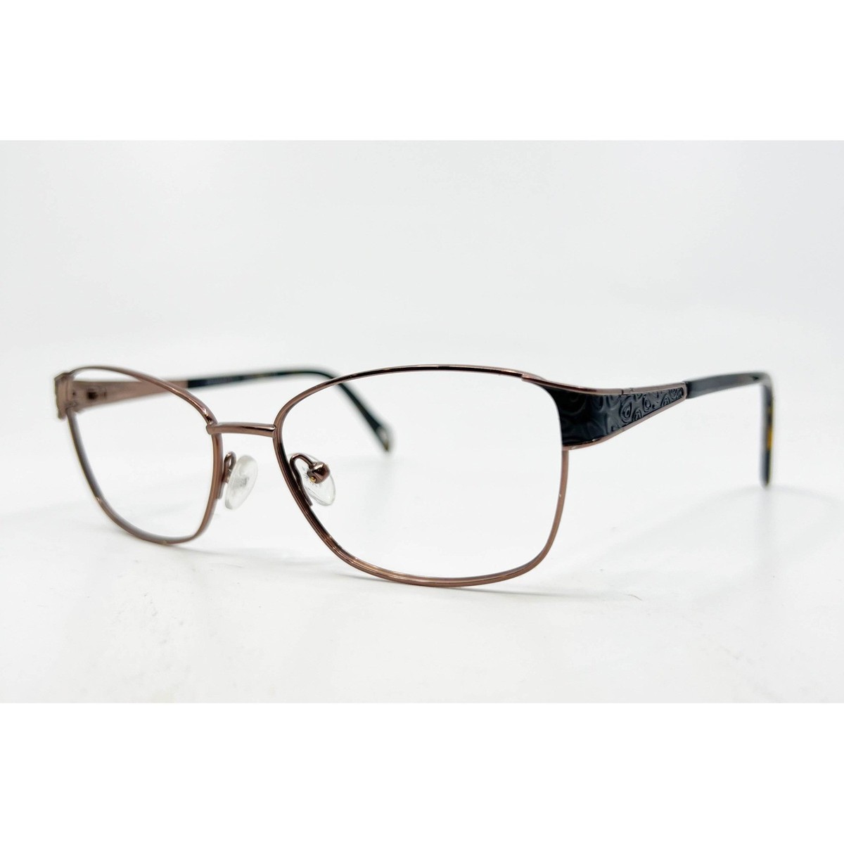 専用　美品　Laura Ashley アンティーク鏡、他1点 Laura Ashley Eyeglasses Womens Bronze Tortoise Titanium Victoria