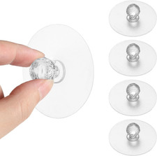 4 Pcs Crystal Diamond Drawer Pulls - No Drill Adhesive Knobs for Furniture
