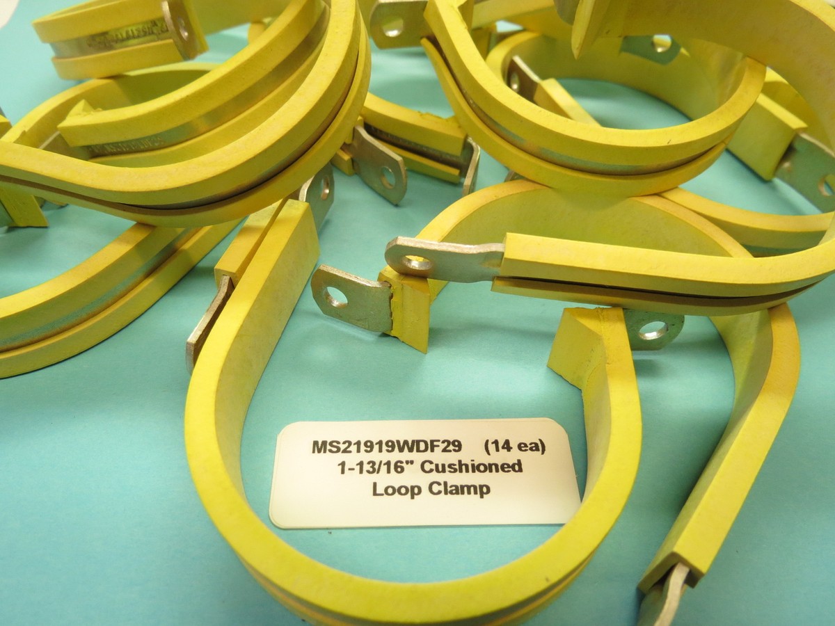 1-13/16” Nitrile Cushioned Loop Clamps Aircraft Adel UMPCO
